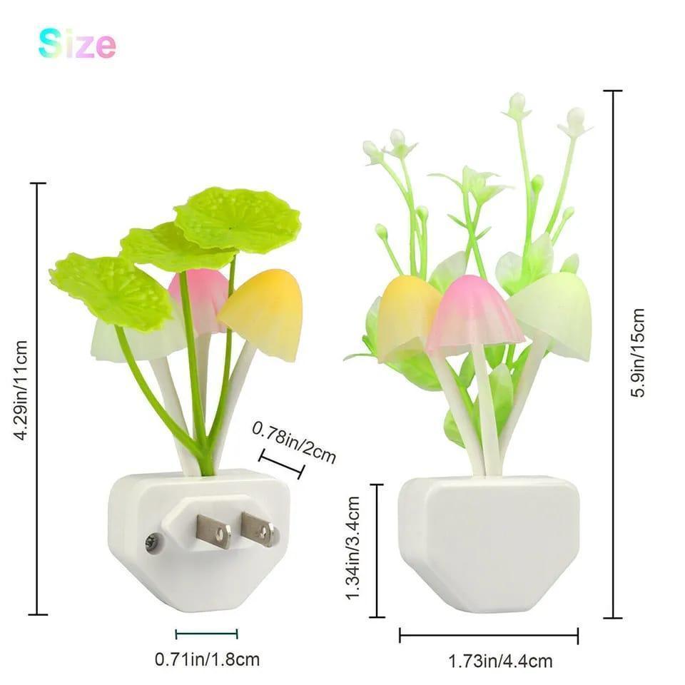 3D LED Sensor Mushroom Night Light
