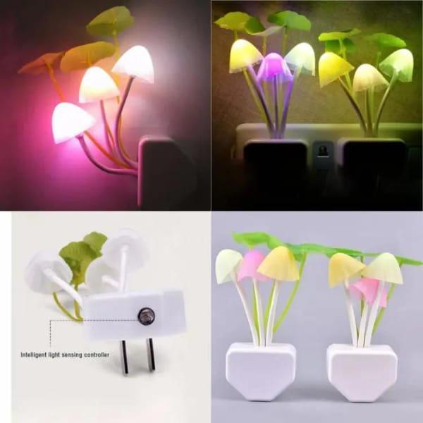 3D LED Sensor Mushroom Night Light