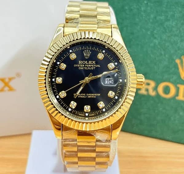 Rolex Oyster Perpetual Datejust – Gold Edition(3 Dial color)