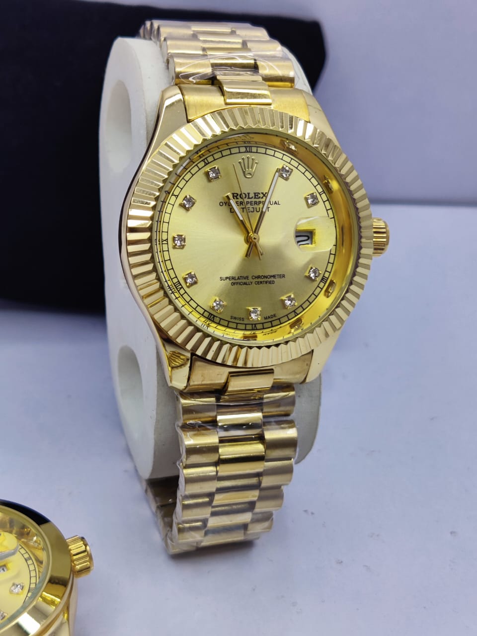 Rolex Oyster Perpetual Datejust Gold Edition with Gold Dial – Quartz Movement
